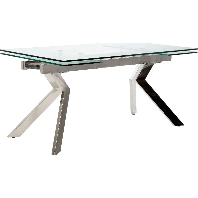 Memory foam mattresses for pressure relief and contouringEmma Dining Table - Chrome - (1462945K) Memory foam mattresses for pressure relief and contouringEmma Dining Table - Chrome - (1462945K)