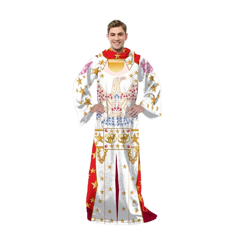 Queen - size blankets for standard - sized bedsENT 024 Elvis Jumpsuit Robe