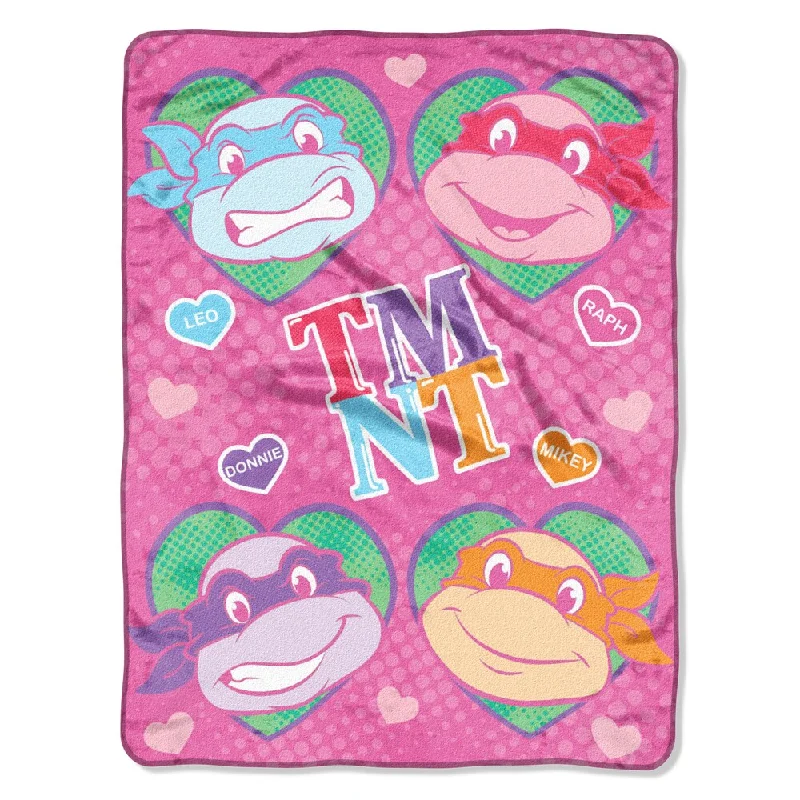 Bamboo fiber blankets with natural antibacterial propertiesENT 059 TMNT Cowabunga Love Blanket Bamboo fiber blankets with natural antibacterial propertiesENT 059 TMNT Cowabunga Love Blanket