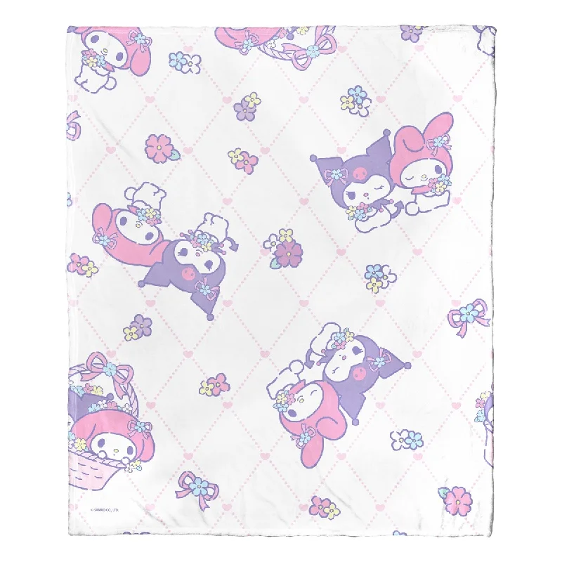 Wool blankets with natural warmth and insulationENT 236 My Melody, Pastel Pattern Silk Touch Throw Blanket Wool blankets with natural warmth and insulationENT 236 My Melody, Pastel Pattern Silk Touch Throw Blanket