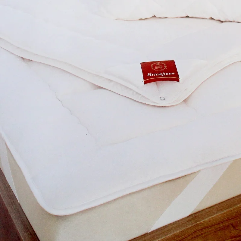 Organic cotton mattresses for a chemical - free sleep surfaceExquisit Wool Mattress Topper - Brinkhaus Organic cotton mattresses for a chemical - free sleep surfaceExquisit Wool Mattress Topper - Brinkhaus