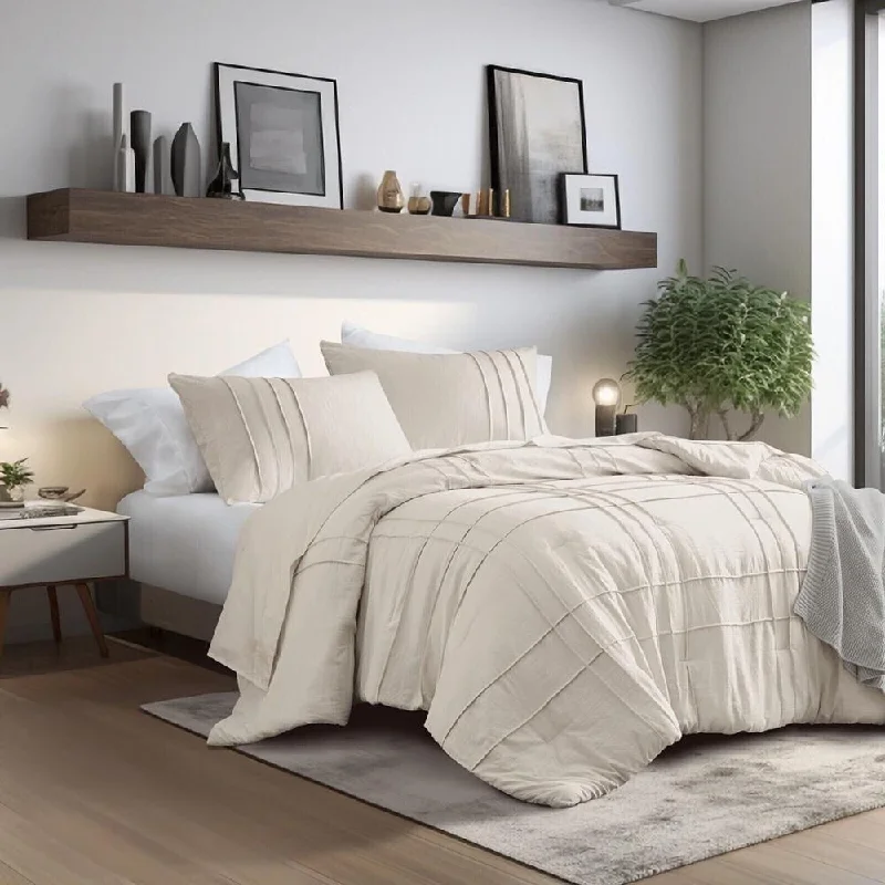 Alpaca wool blankets for a hypoallergenic and warm optionFull/Queen Textured Soft Pleated Comforter Set Lightweight Neutral Alpaca wool blankets for a hypoallergenic and warm optionFull/Queen Textured Soft Pleated Comforter Set Lightweight Neutral