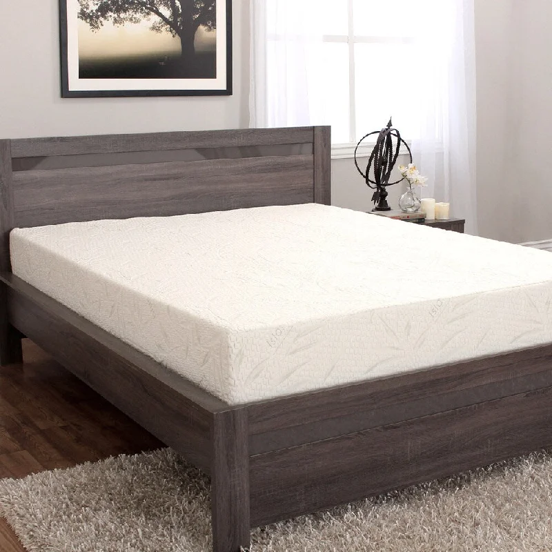 Natural latex and organic cotton blend mattressesIsland Dreams Wailea 9-inch Full-size Gel Memory Foam Mattress Natural latex and organic cotton blend mattressesIsland Dreams Wailea 9-inch Full-size Gel Memory Foam Mattress
