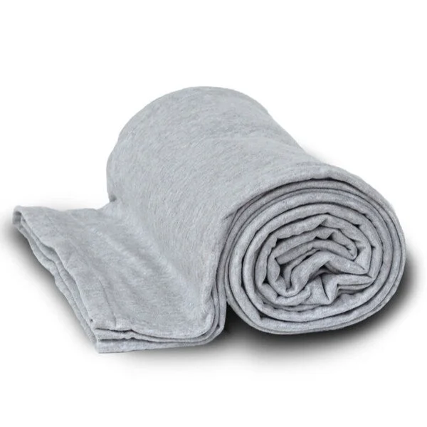 Mohair blankets with a unique sheen and softnessJZ7084-Gray