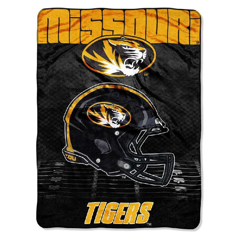 Queen - size blankets for standard - sized bedsMissouri Overtime Micro Fleece Throw Blanket