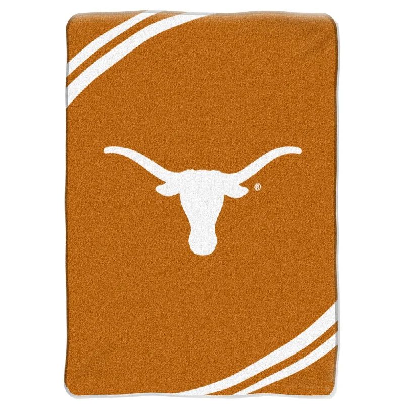 Alpaca wool blankets for a hypoallergenic and warm optionNCAA The University of Texas at Austin Longhorns Raschel Force Throw