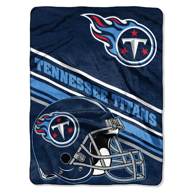 Rayon from bamboo blankets for a silky and breathable feelNFL 080 Titans Slant Raschel