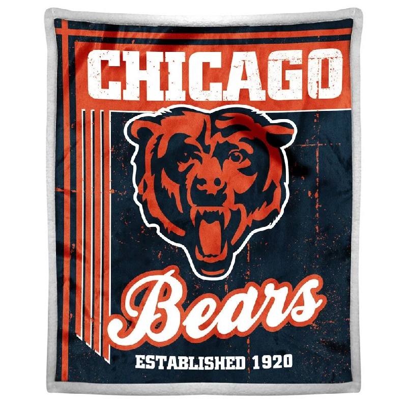 Bamboo fiber blankets with natural antibacterial propertiesNFL 192 Bears Mink Sherpa Throw Bamboo fiber blankets with natural antibacterial propertiesNFL 192 Bears Mink Sherpa Throw