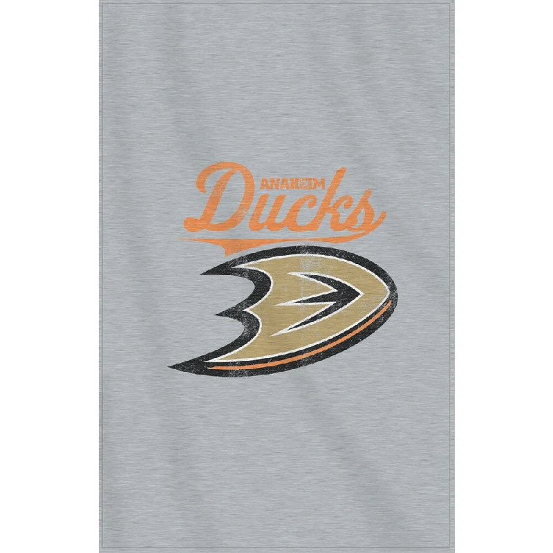 Recycled polyester blankets for an eco - conscious optionNHL 100 Ducks Sweatshirt Throw Recycled polyester blankets for an eco - conscious optionNHL 100 Ducks Sweatshirt Throw