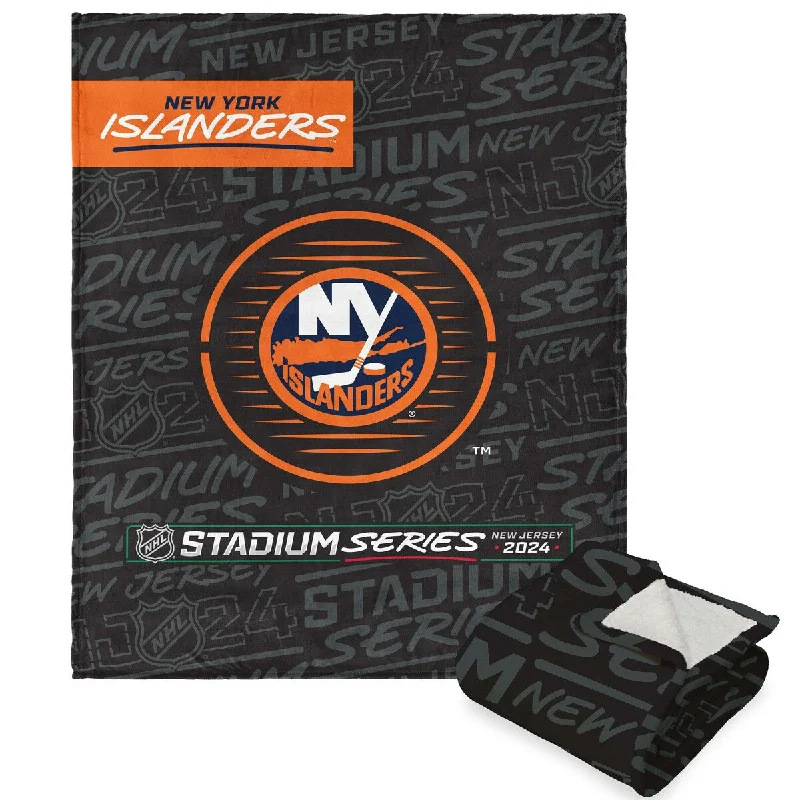 Silk blankets with a smooth and elegant touchNHL 2024 NHLSS Turnpike New York Islanders Silk Touch Sherpa Throw Silk blankets with a smooth and elegant touchNHL 2024 NHLSS Turnpike New York Islanders Silk Touch Sherpa Throw