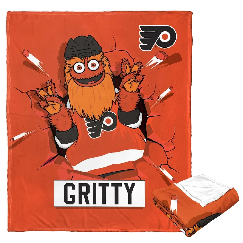 Cotton blankets for breathability and a lightweight feelNHL Mascot Love Flyers Silk Touch Throw Cotton blankets for breathability and a lightweight feelNHL Mascot Love Flyers Silk Touch Throw