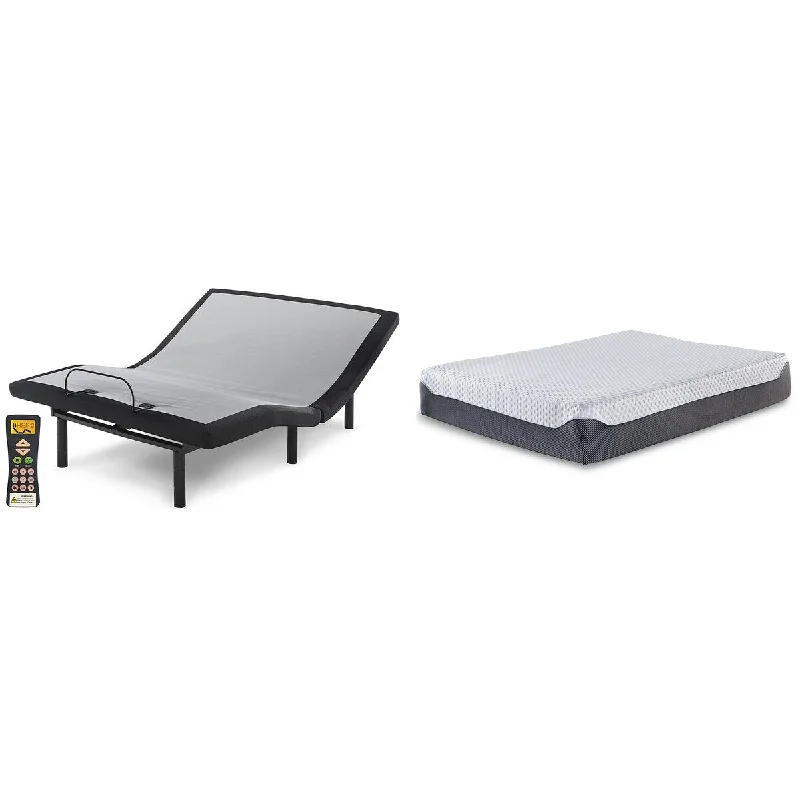 Organic cotton mattresses for a chemical - free sleep surfaceSignature Design by Ashley 12 Inch Chime Elite Black/White 2-Piece Mattress Package Organic cotton mattresses for a chemical - free sleep surfaceSignature Design by Ashley 12 Inch Chime Elite Black/White 2-Piece Mattress Package