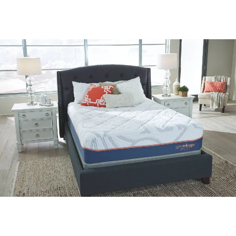 Organic cotton mattresses for a chemical - free sleep surfaceSignature Design by Ashley Mt. Dana Firm 16 Inch White Queen Mattress Organic cotton mattresses for a chemical - free sleep surfaceSignature Design by Ashley Mt. Dana Firm 16 Inch White Queen Mattress